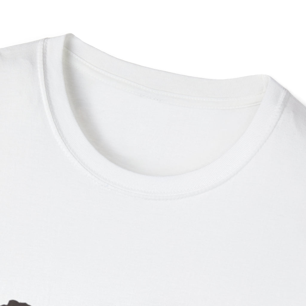 Dog Face T-Shirt — Playful Watercolor Husky Graphic Tee