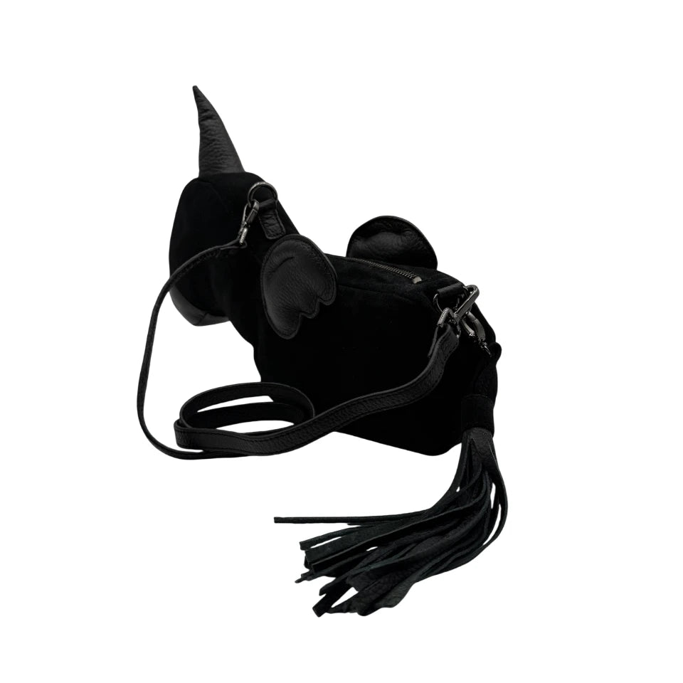 Designer Limited Edition Unicorn Full Suede Leather Sling Bag of 6pcs